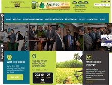 Tablet Screenshot of agritecafrica.com
